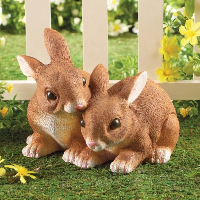 Deko hasen für den garten