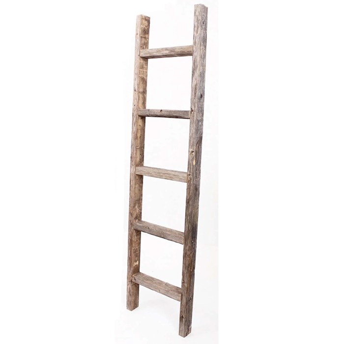 Ladder rustic decorative