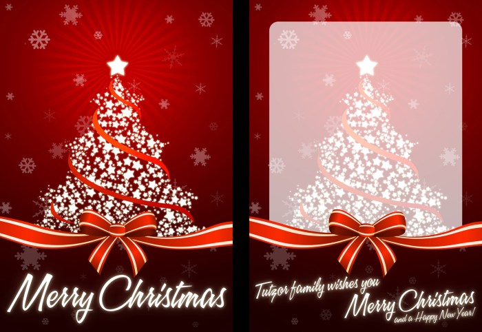 Christmas merry card vector graphicmore