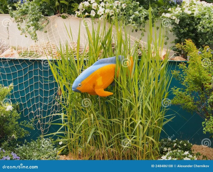 Maritime deko für den garten