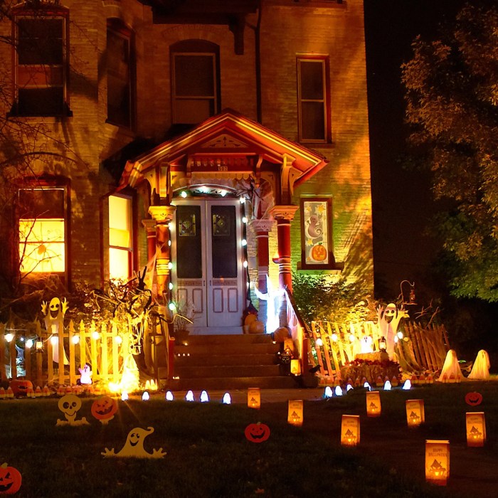 Halloween deko basteln für draußen