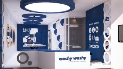 Jasa desain interior laundry kiloan