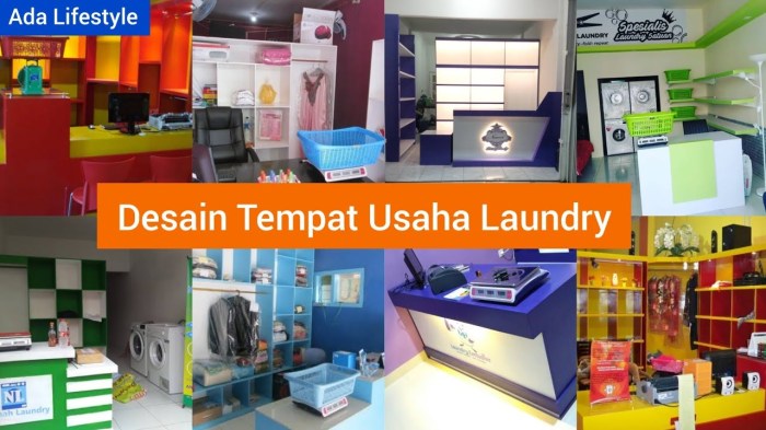 Jasa desain interior laundry kiloan